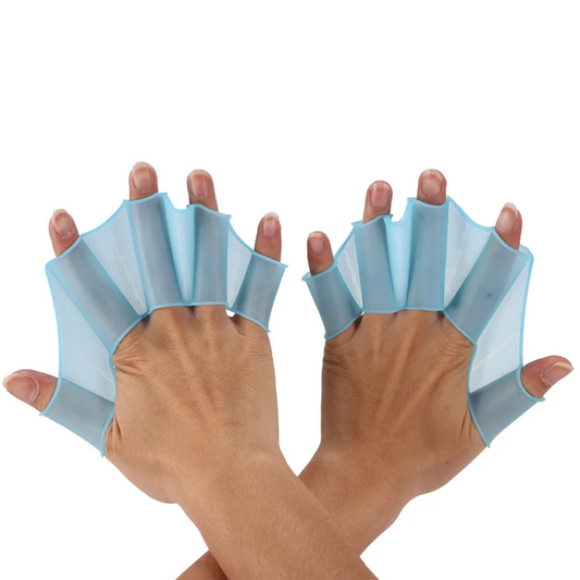 9-camp ® Frog Type Silicone Hand Fins