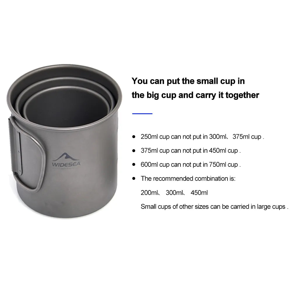 9-camp ® Widesea Camping Mug