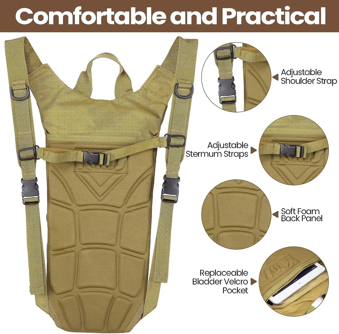 9-camp ® Tactical Hydration Pack