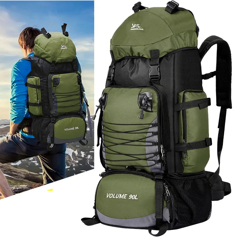 9-camp ® Large 90L Travel Backpack