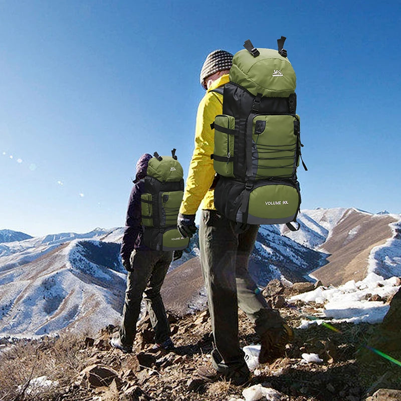 9-camp ® Large 90L Travel Backpack