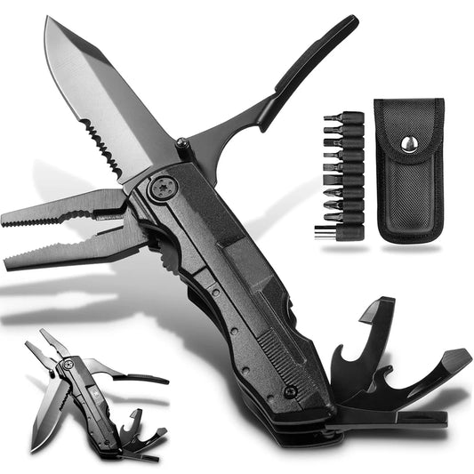 9-camp ® Multifunctional Outdoor Knife Pliers