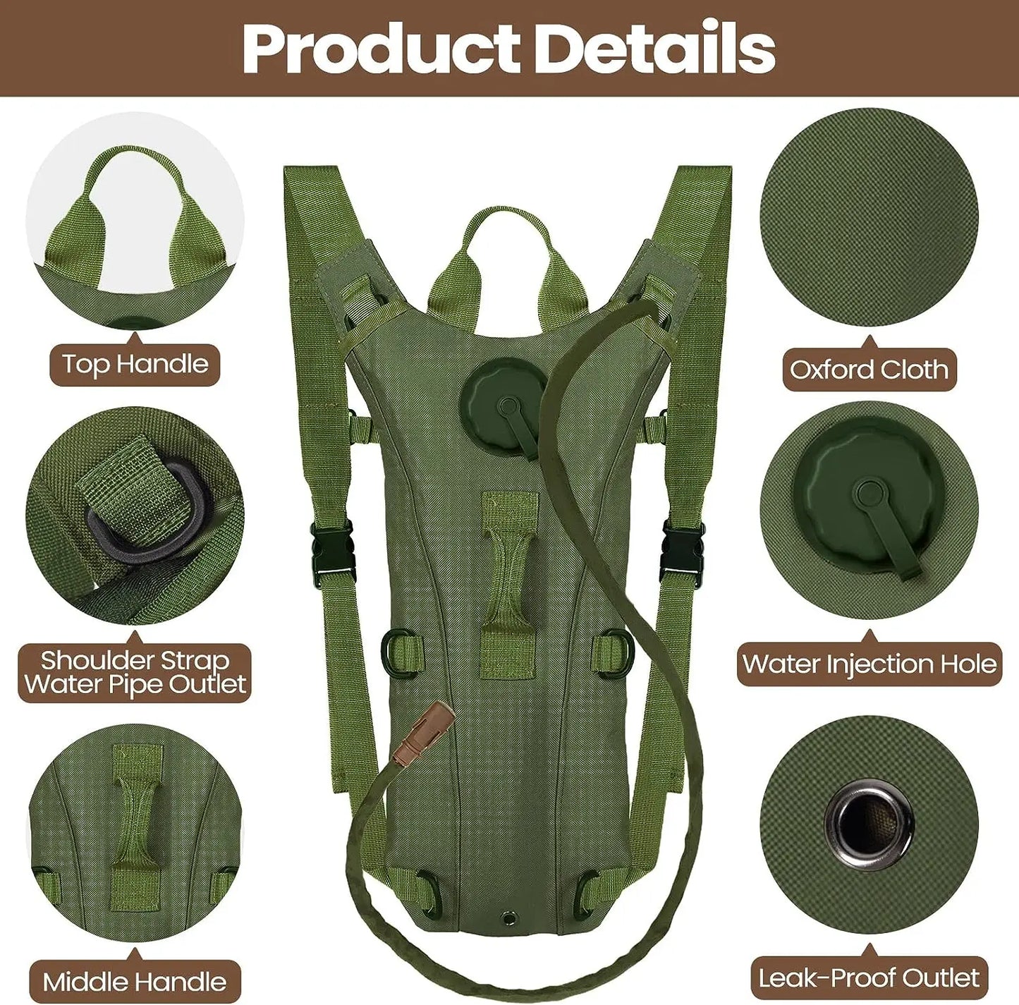 9-camp ® Tactical Hydration Pack