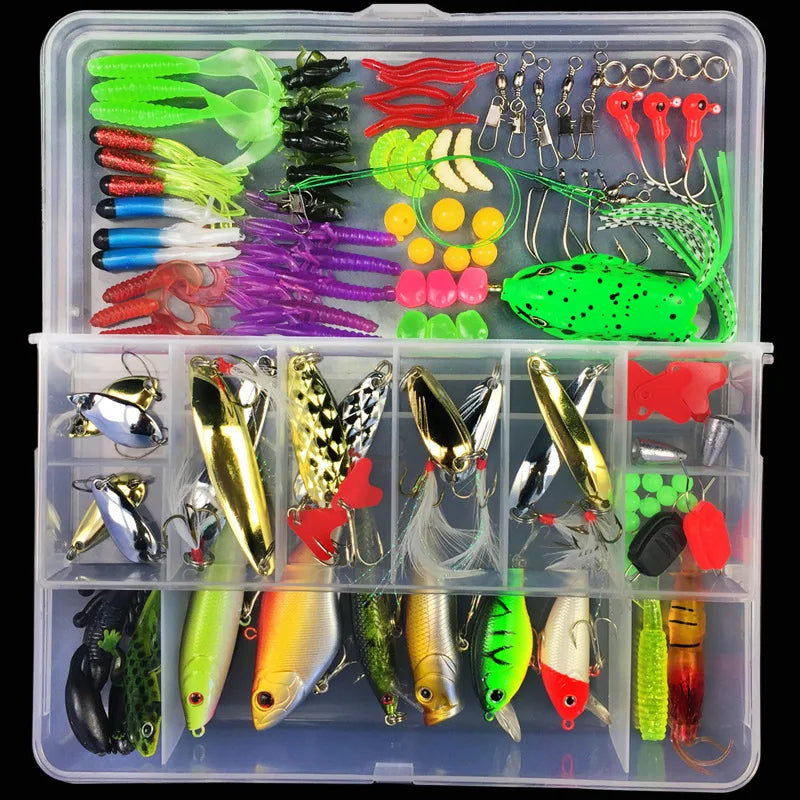 9-camp ® A set of baits for fishing 106 pcs